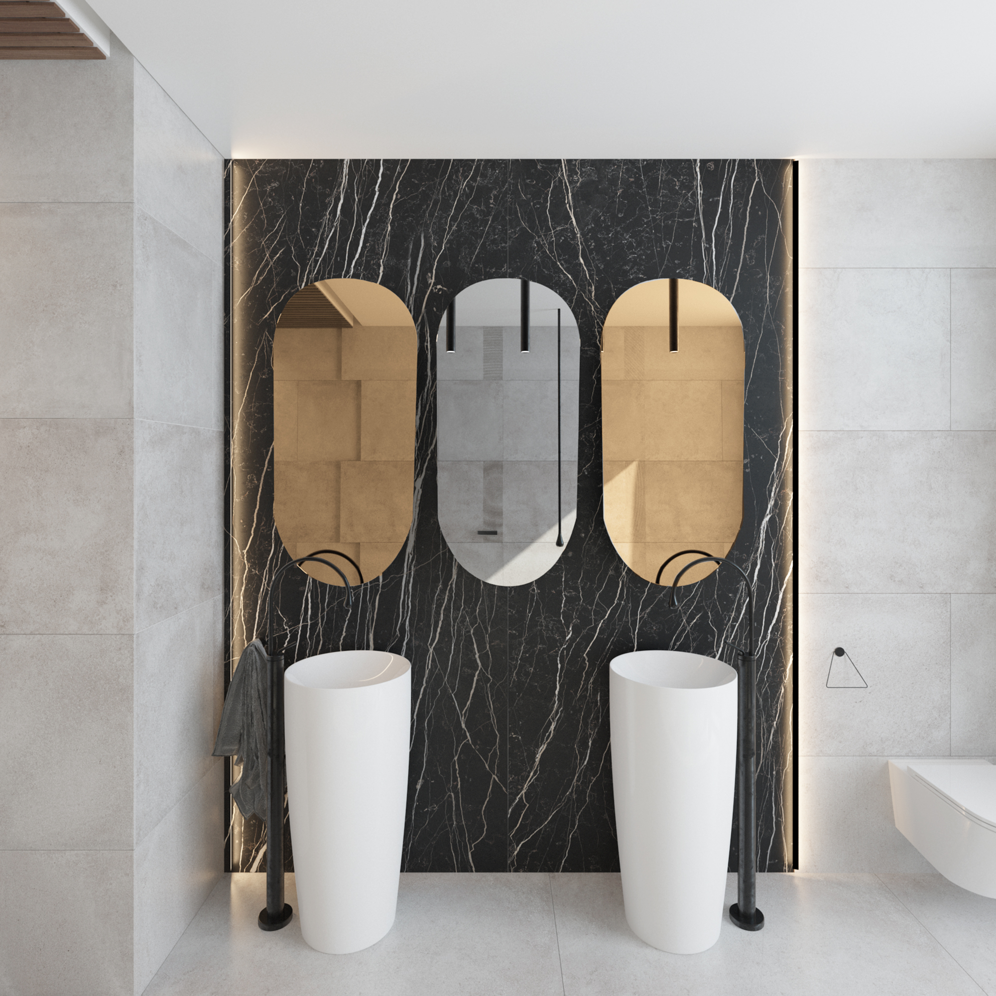 TRINIDÀD - Specchi Ovali Eleganti per salotto e bagno, RoyalGlass